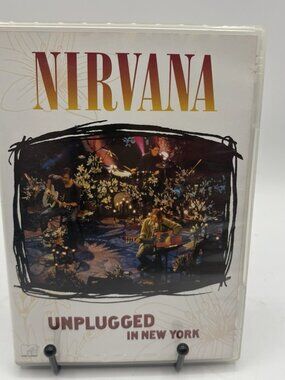 Nirvana Unplugged In New York DVD Includes Booklet - Live Music Concert MTV